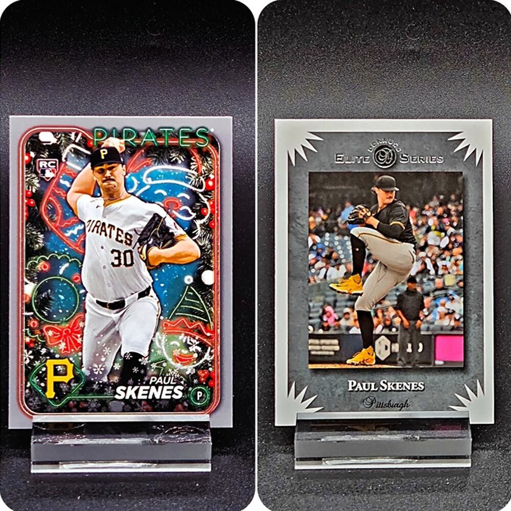 Paul Skenes Elite Series Topps Silver RC Pittsburgh Pirates Star Rookie